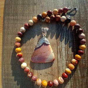 Jay King Dtr Mine Finds Mookaite Jasper Necklace … - image 1